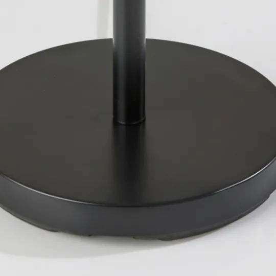 Kirkland's Home Black Metal Modern Accented Floor Lamp- Floor Lamps