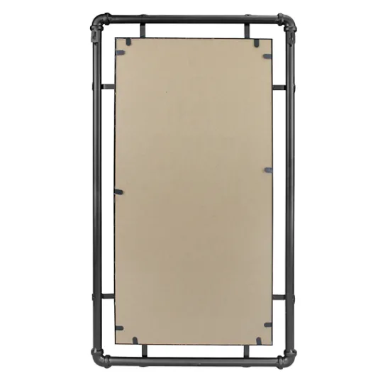 Kirkland's Home Black Metal Pipe Connected Mirror- Decorative Mirrors