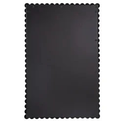 Kirkland's Home Black Metal Rectangle Beaded Wall Mirror- Decorative Mirrors