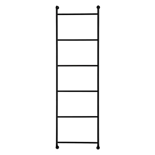 Kirkland's Home Black Metal Wall Ladder- Wall Storage