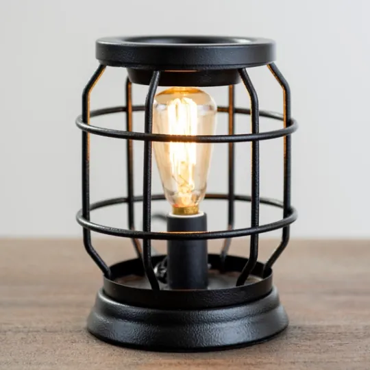 Kirkland's Home Black Metal Wax Warmer- Home Fragrance