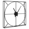 Kirkland's Home Black Metal Willet Wall Clock- Clocks