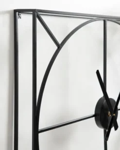 Kirkland's Home Black Metal Willet Wall Clock- Clocks