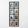 Kirkland's Home Black Metal Windowpane 8-Opening Collage Frame- Collage Frames
