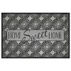 Kirkland's Home Black Mosaic Home Sweet Home Floor Mat, 24X36- Kitchen & Floor Mats