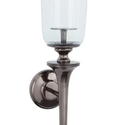 Kirkland's Home Black Nickel Bell Sconce- Sconces
