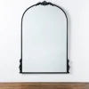 Kirkland's Home Black Ornate Antique Carved Mirror, 25.8X37 In.- Decorative Mirrors