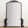 Kirkland's Home Black Ornate Scroll Bordeux Leaner Mirror- Full Length & Floor Mirrors