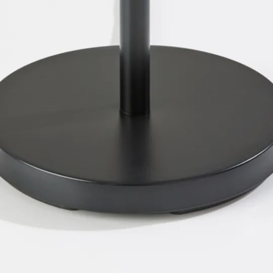 Kirkland's Home Black Slim Hourglass Floor Lamp- Floor Lamps