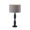 Kirkland's Home Black Slim Hourglass Table Lamp- Table Lamps