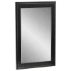 Kirkland's Home Black Two Step Beveled Frame Vanity Mirror- Framed Mirrors