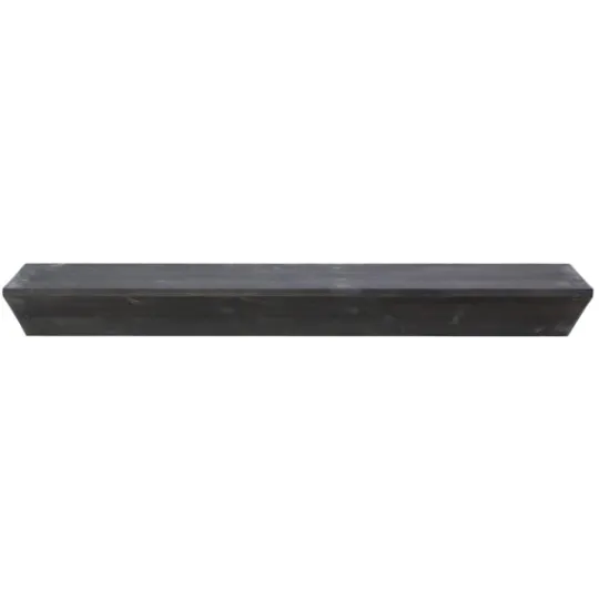 Kirkland's Home Black Wedge Wood Large Floating Shelf- Shelves