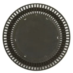 Kirkland's Home Black White Distressed Wood Rope Fiber Wall Mirror- Decorative Mirrors