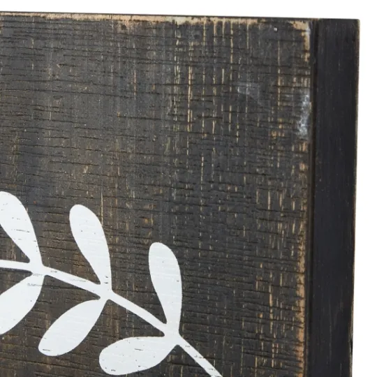 Kirkland's Home Black Wood Blessed Wall Plaque- Wall Quotes & Signs
