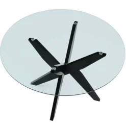 Kirkland's Home Black Wood Table And Gray Chair 5-Pc. Dining Set- Dining Tables