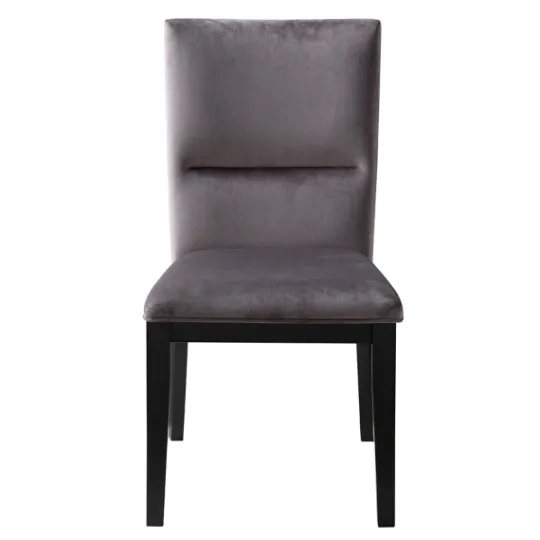 Kirkland's Home Black Wood Table And Gray Chair 5-Pc. Dining Set- Dining Tables