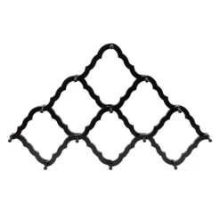 Kirkland's Home Black Wood Trellis Wall Hooks- Hooks