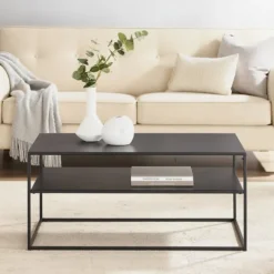 Kirkland's Home Blake Simple Metal Coffee Table- Coffee Tables