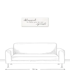 Kirkland's Home Blessed To Have You Canvas Wall Plaque- Wall Quotes & Signs