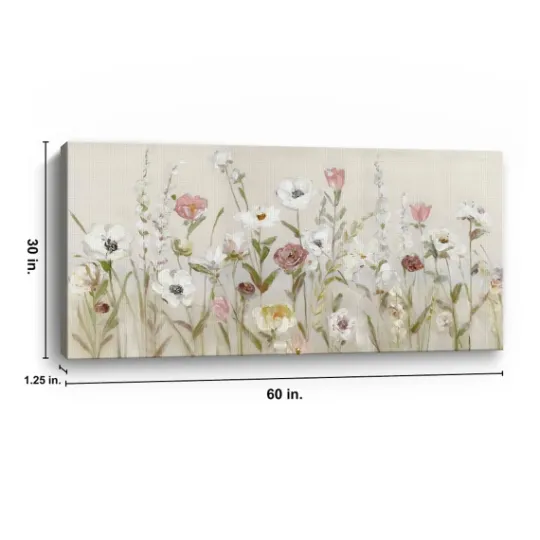 Kirkland's Home Bloomin Around Giclee Canvas Art Print- Canvas Art