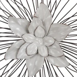 Kirkland's Home Blossom Metal Wall Plaques, Set Of 3- Wall Plaques