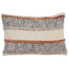 Kirkland's Home Blue And Horizontal Stripe Throw Pillow- Pillows