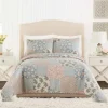 Kirkland's Home Blue And Rose Patchwork King 3-Pc. Quilt Set- Quilts