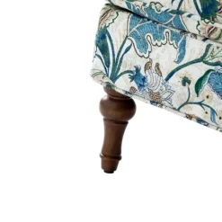 Kirkland's Home Blue And White Floral Classic Accent Chair- Accent Chairs