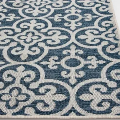 Kirkland's Home Blue Auckland Tile Outdoor Area Rug, 6X9- Outdoor Rugs