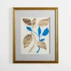 Kirkland's Home Blue Baroque Botanicals Framed Art Print- Framed Art
