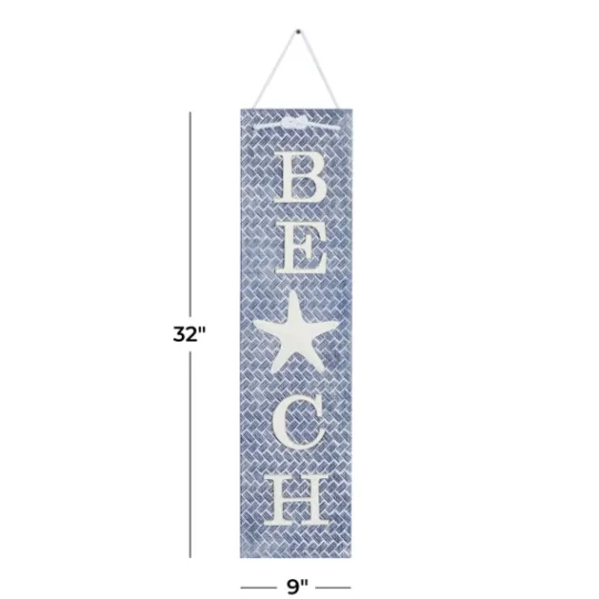 Kirkland's Home Blue Beach Starfish Wall Sign- Wall Quotes & Signs