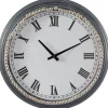 Kirkland's Home Blue Beaded Roman Numeral Clock- Clocks