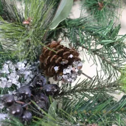 Kirkland's Home Blue Berries And Ice Twigs Wreath- Wreaths