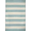 Kirkland's Home Blue Cabana Stripe Indoor/Outdoor Area Rug, 3X5- Outdoor Rugs