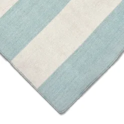 Kirkland's Home Blue Cabana Stripe Indoor/Outdoor Area Rug, 7X9- Outdoor Rugs