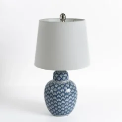 Kirkland's Home Blue Elaine Table Lamp- Table Lamps