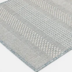 Kirkland's Home Blue Elletta Indoor/Outdoor Area Rug, 2X7- Outdoor Rugs