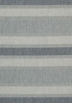 Kirkland's Home Blue Elletta Indoor/Outdoor Area Rug, 7X9- Outdoor Rugs