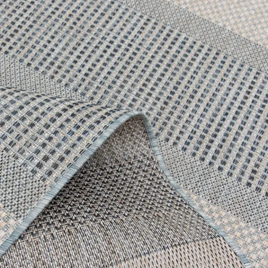 Kirkland's Home Blue Elletta Indoor/Outdoor Area Rug, 7X9- Outdoor Rugs
