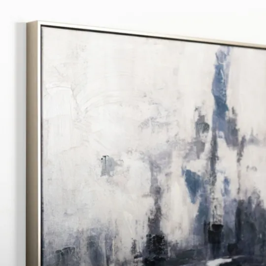 Kirkland's Home Blue Era Abstract Ii Framed Canvas Art Print- Canvas Art