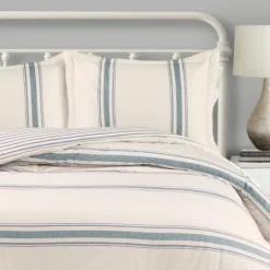 Kirkland's Home Blue Farmhouse 3-Pc. Full/Queen Comforter Set- Comforters