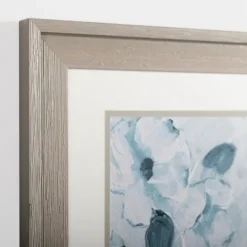 Kirkland's Home Blue Floral Bird I Framed Art Print- Framed Art