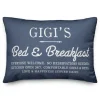 Kirkland's Home Blue Gigi'S Bed And Breakfast Accent Pillow- Pillows