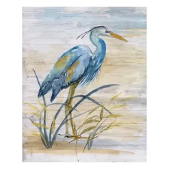 Kirkland's Home Blue Heron Giclee Canvas Art Print- Canvas Art