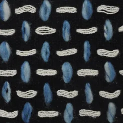 Kirkland's Home Blue Modern Interwoven Accent Pillow- Pillows