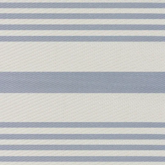 Kirkland's Home Blue Modern Stripes Outdoor Area Rug, 4X6- Outdoor Rugs