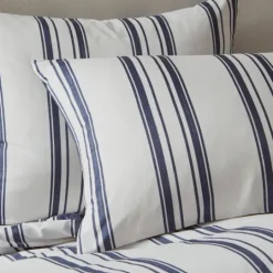 Kirkland's Home Blue Stripe Jackson 3-Pc. King Comforter Set- Comforters