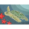 Kirkland's Home Blue Turtle Scatter Rug- Doormats