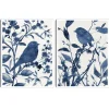 Kirkland's Home Bluebird Silhouette Canvas Art Prints, Set Of 2- Canvas Art