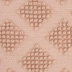 Kirkland's Home Blush Knotted Diamond Throw Pillows, Set Of 2- Pillows